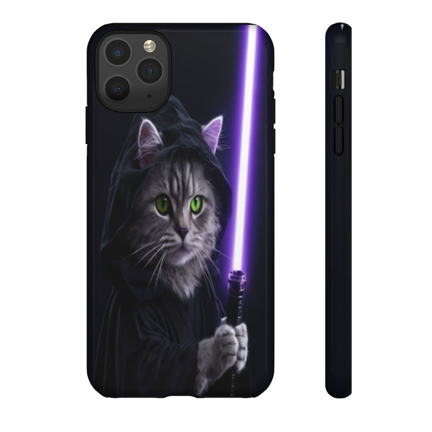 "Jedi Whisker" Mobile Phone Case (purple)