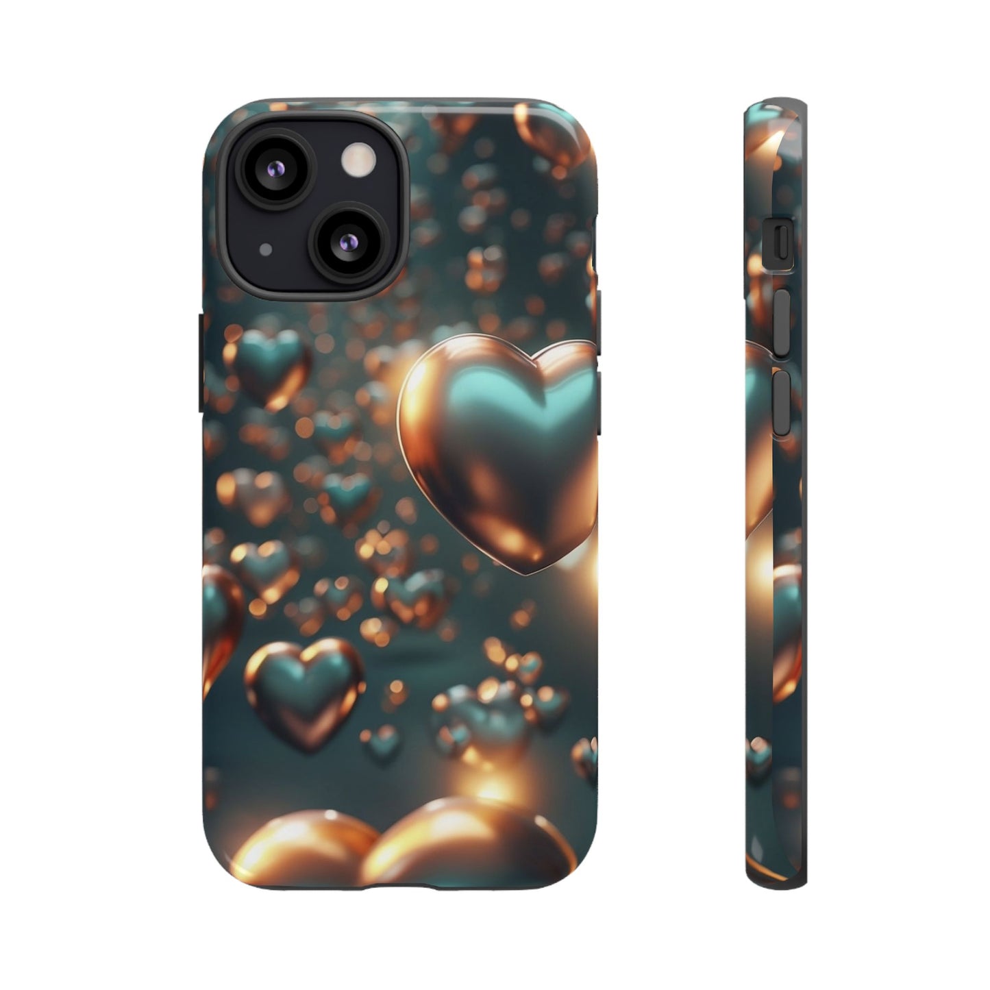 "Hearts on Repeat" Mobile Phone Case