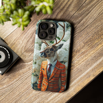 "The Stag" Mobile Phone Case (orange)