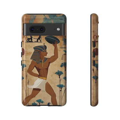 "Tutankhaman Takes the Pass" Mobile Phone Case