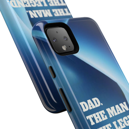 "Dad.  The Man.  The Legend" Mobile Phone Case (red)