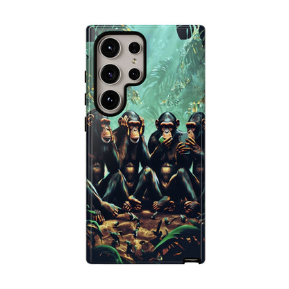 "Scroll No Evil" Mobile Phone Case