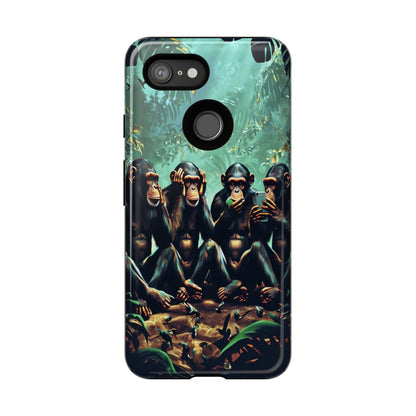 "Scroll No Evil" Mobile Phone Case