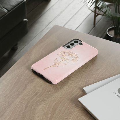 "Blush Peony" Mobile Phone Case