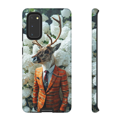 "The Stag" Mobile Phone Case (orange)