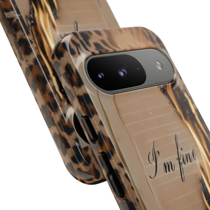 "I Am Fine" Mobile Phone Case