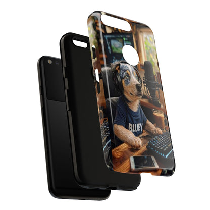 "Blue Heeler - a Tribute to Bluey" Mobile Phone Case