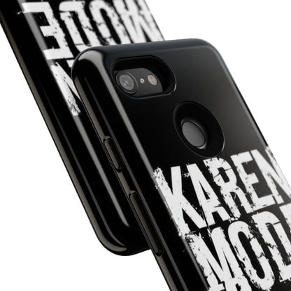 "Karen Mode On" Mobile Phone Case (green)