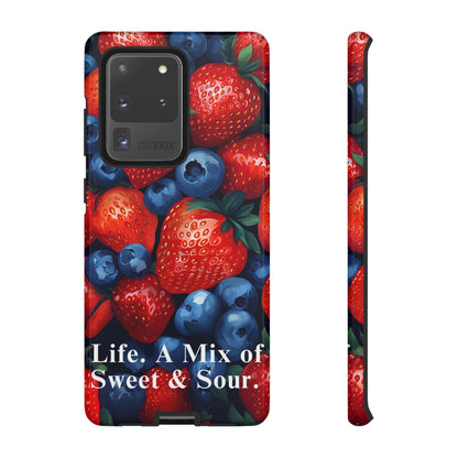 "Life. A Mix of Sweet and Sour" Mobile Phone Case
