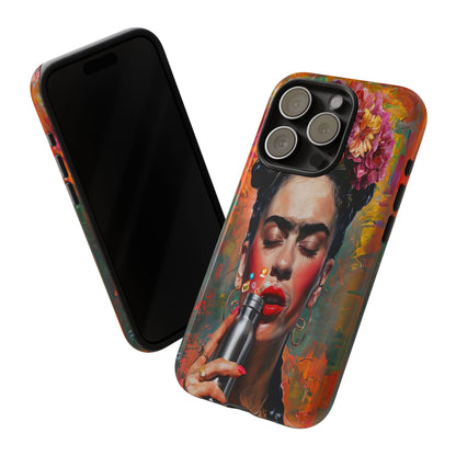"Frida with a Flask" Mobile Phone Case