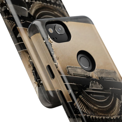 "Fade in. A Writer at the Cusp of Genius" Mobile Phone Case