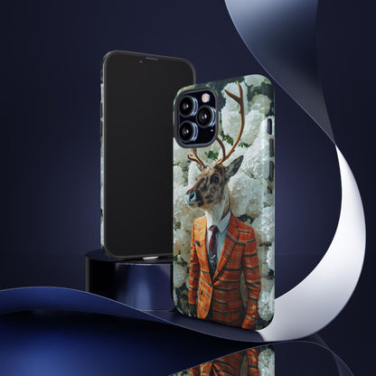 "The Stag" Mobile Phone Case (orange)