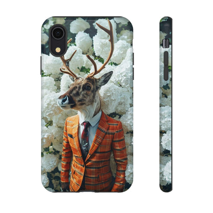 "The Stag" Mobile Phone Case (orange)