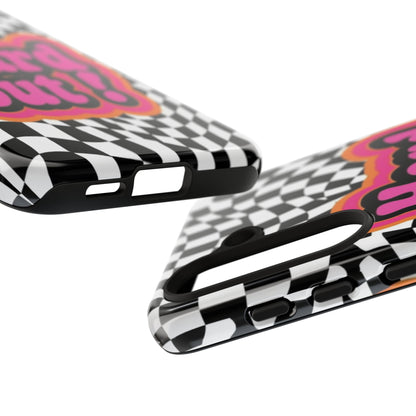 "Hard Out" Mobile Phone Case (pink)