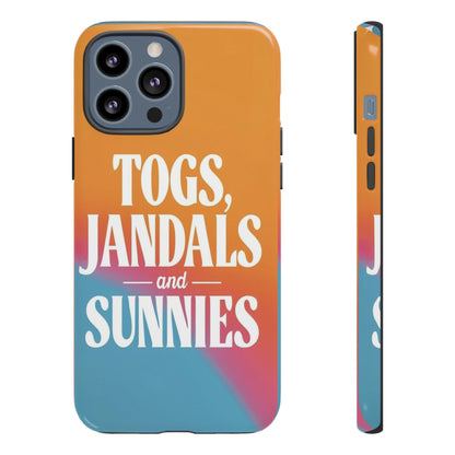 "Togs, Jandals and Sunnies" Mobile Phone Case