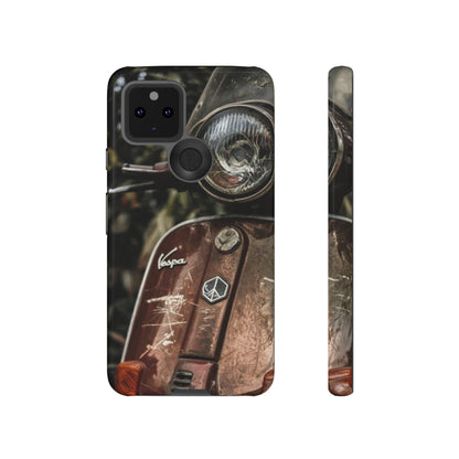 "Vespa. Old Soul, Full Tank" Mobile Phone Case