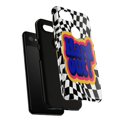 "Hard Out" Mobile Phone Case (blue)