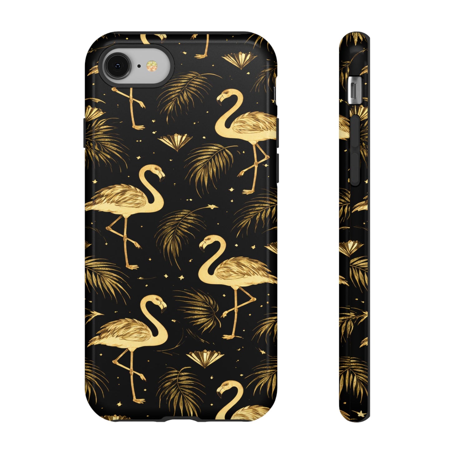"Gold Flamingo" Mobile Phone Case