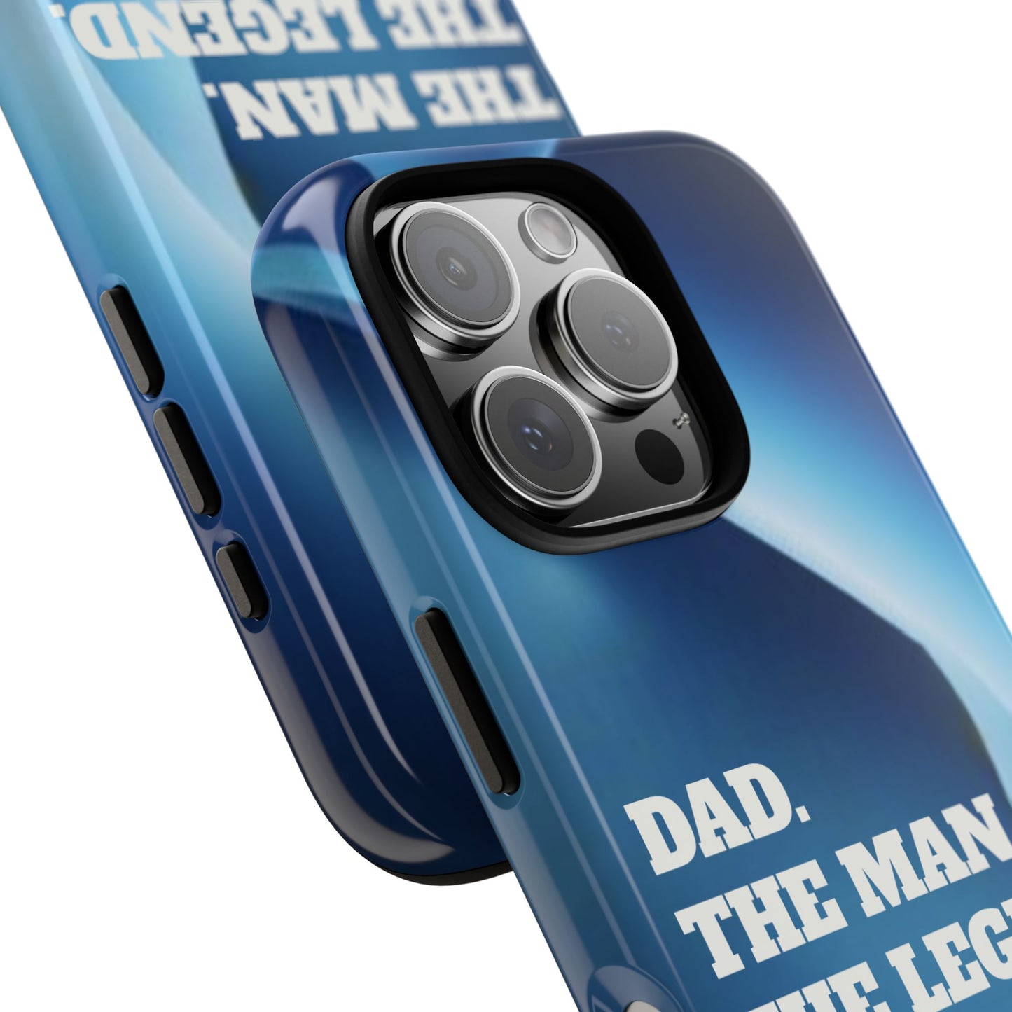 "Dad.  The Man.  The Legend" Mobile Phone Case (blue)