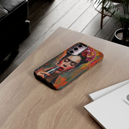 "Frida with a Flask" Mobile Phone Case