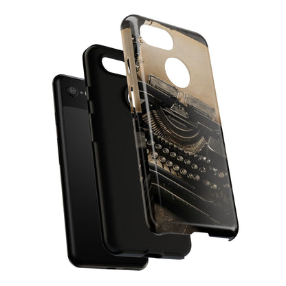 "Fade in. A Writer at the Cusp of Genius" Mobile Phone Case