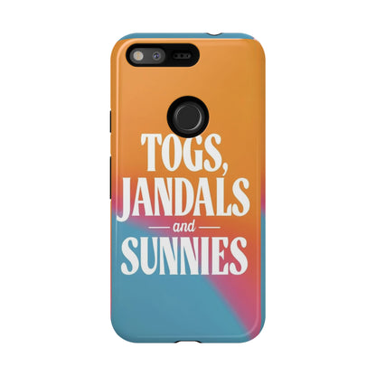 "Togs, Jandals and Sunnies" Mobile Phone Case