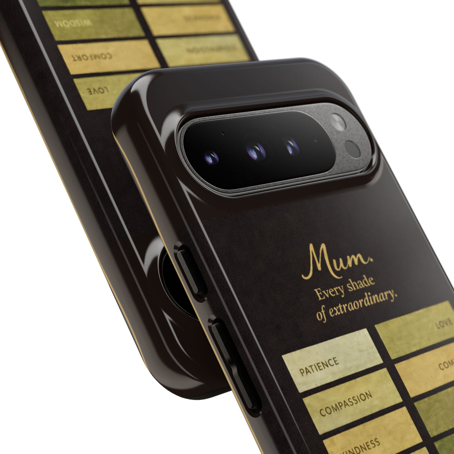 "Every Shade of Extraordinary" Mobile Phone Case (green)