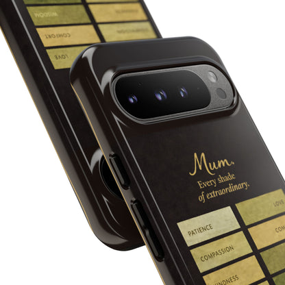 "Every Shade of Extraordinary" Mobile Phone Case (green)