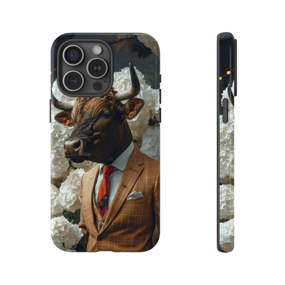 "The Genteel Bull" Mobile Phone Case