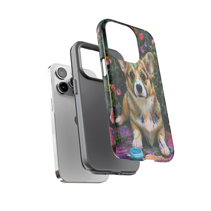 "Paint It Corgi" Mobile Phone Case