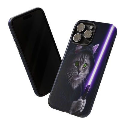 "Jedi Whisker" Mobile Phone Case (purple)