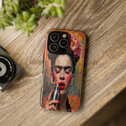 "Frida with a Flask" Mobile Phone Case