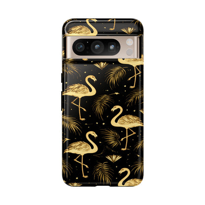 "Gold Flamingo" Mobile Phone Case