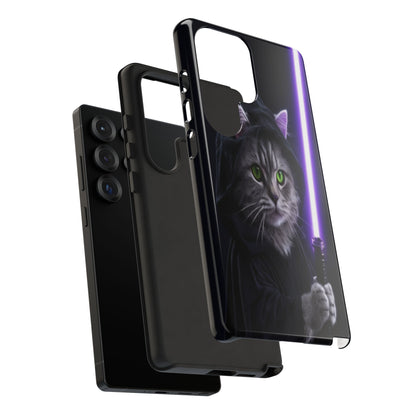 "Jedi Whisker" Mobile Phone Case (purple)