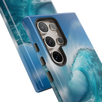 "Mount Maunganui" Mobile Phone Case (green)