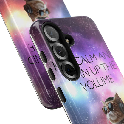 "Keep calm and turn up the Volume" Mobile Phone Case (mix)