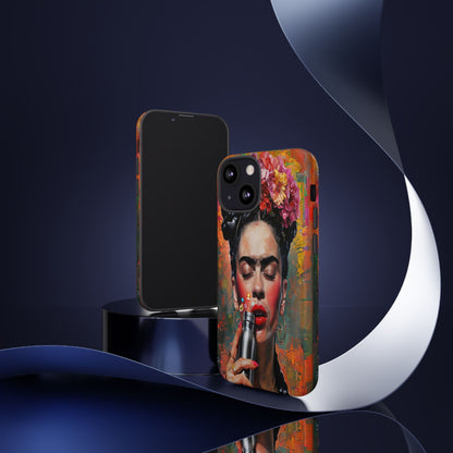 "Frida with a Flask" Mobile Phone Case