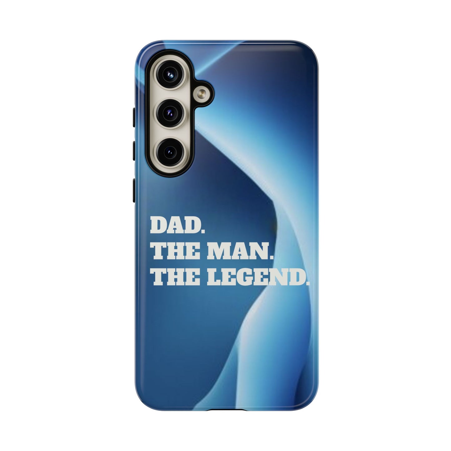 "Dad.  The Man.  The Legend" Mobile Phone Case (blue)