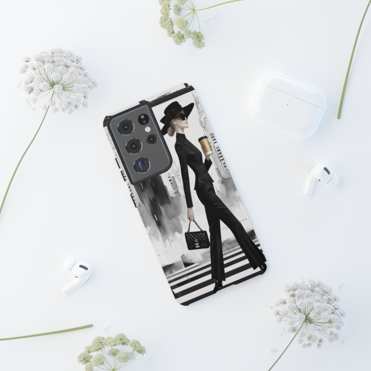 "Chic City Stroll" Mobile Phone Case