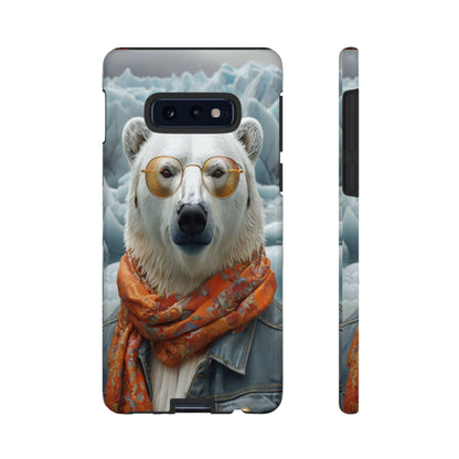 "Urban Zen Polar Bear" Mobile Phone Case
