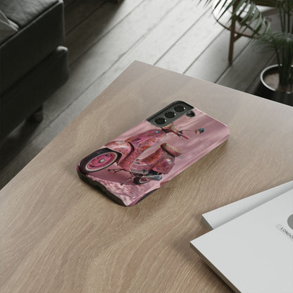 "I believe in Pink - Audrey Hepburn" Mobile Phone Case