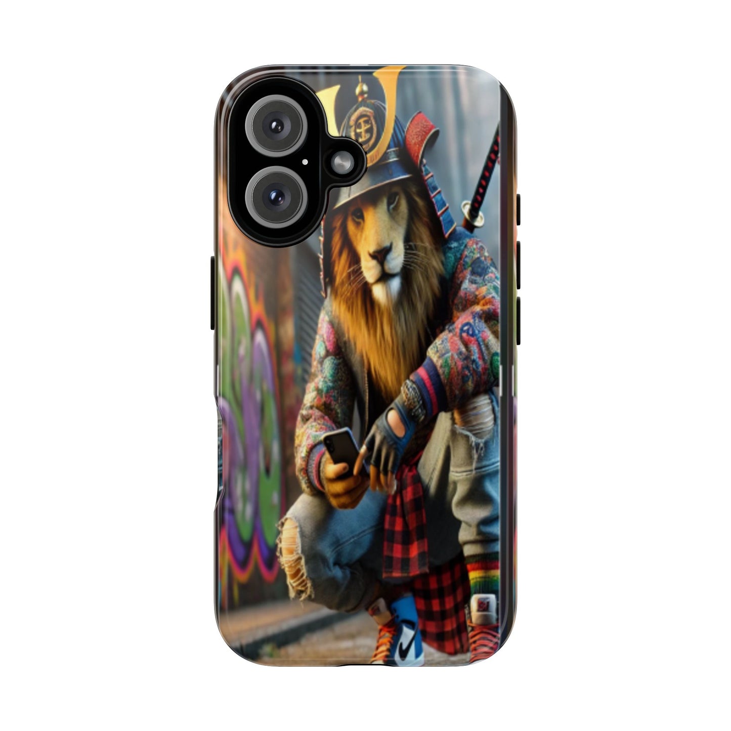 "King of the Concrete Jungle" Mobile Phone Case