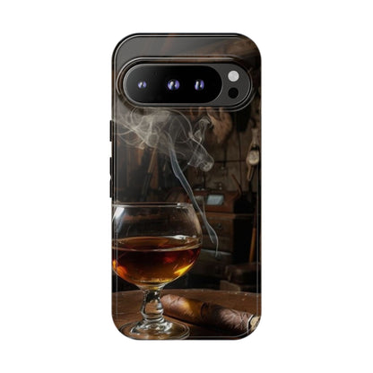 "Hot Whiskey and Cigar" Mobile Phone Case