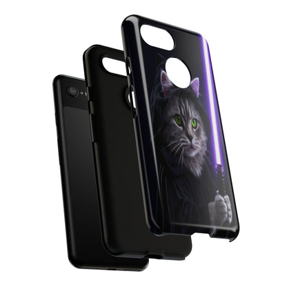 "Jedi Whisker" Mobile Phone Case (purple)