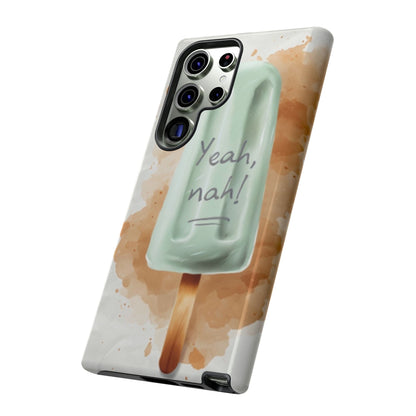 "Yeah, nah! Iceblock" Mobile Phone Case