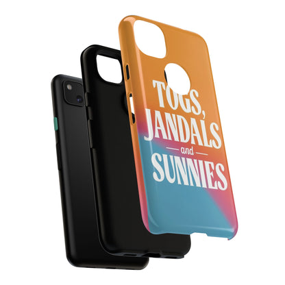 "Togs, Jandals and Sunnies" Mobile Phone Case