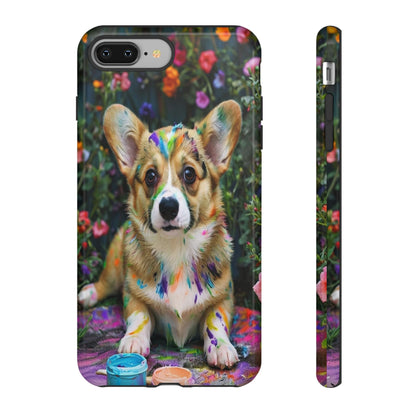"Paint It Corgi" Mobile Phone Case