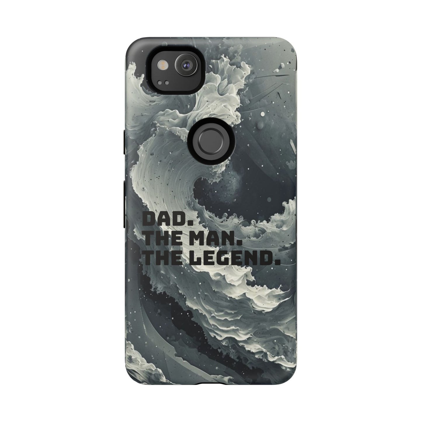 "Dad. The Man. The Legend" Mobile Phone Case (grey)