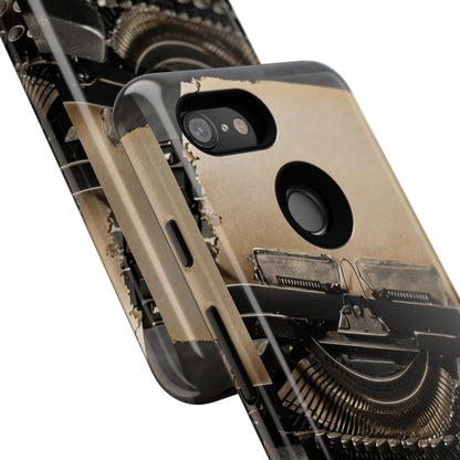 "Fade in. A Writer at the Cusp of Genius" Mobile Phone Case