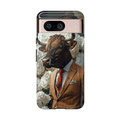 "The Genteel Bull" Mobile Phone Case